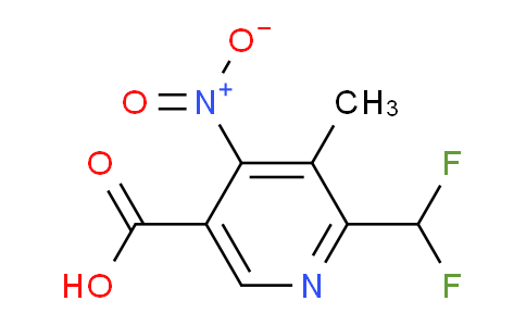 AM118138 | 1805442-42-5 | 2-(Difluoromethyl)-3-methyl-4-nitropyridine-5-carboxylic acid