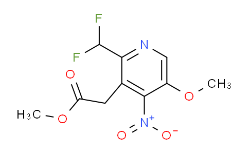 AM118139 | 1807141-05-4 | Methyl 2-(difluoromethyl)-5-methoxy-4-nitropyridine-3-acetate