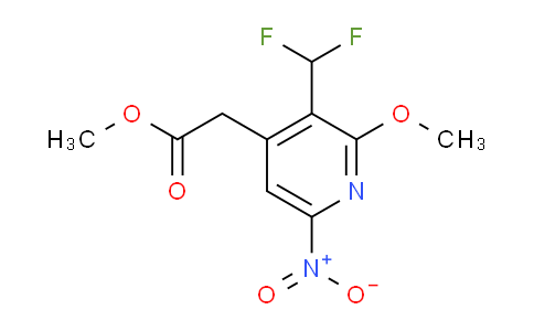 AM118151 | 1806990-11-3 | Methyl 3-(difluoromethyl)-2-methoxy-6-nitropyridine-4-acetate