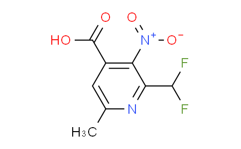 2-(Difluoromethyl)-6-methyl-3-nitropyridine-4-carboxylic acid