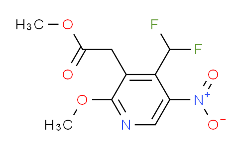 AM118165 | 1805614-29-2 | Methyl 4-(difluoromethyl)-2-methoxy-5-nitropyridine-3-acetate