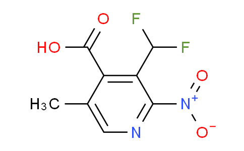 AM118174 | 1804873-46-8 | 3-(Difluoromethyl)-5-methyl-2-nitropyridine-4-carboxylic acid