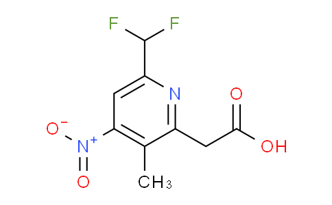 AM118177 | 1807143-68-5 | 6-(Difluoromethyl)-3-methyl-4-nitropyridine-2-acetic acid