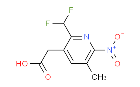 AM118178 | 1805553-96-1 | 2-(Difluoromethyl)-5-methyl-6-nitropyridine-3-acetic acid