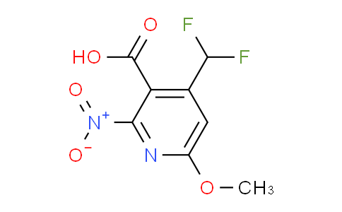AM118182 | 1805436-09-2 | 4-(Difluoromethyl)-6-methoxy-2-nitropyridine-3-carboxylic acid