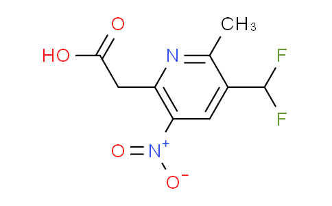 AM118183 | 1806964-66-8 | 3-(Difluoromethyl)-2-methyl-5-nitropyridine-6-acetic acid