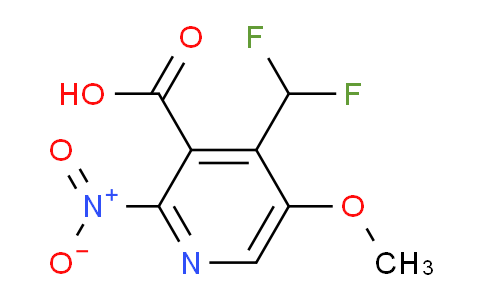 AM118185 | 1807138-78-8 | 4-(Difluoromethyl)-5-methoxy-2-nitropyridine-3-carboxylic acid