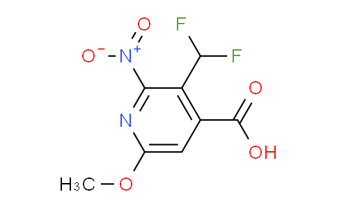 3-(Difluoromethyl)-6-methoxy-2-nitropyridine-4-carboxylic acid