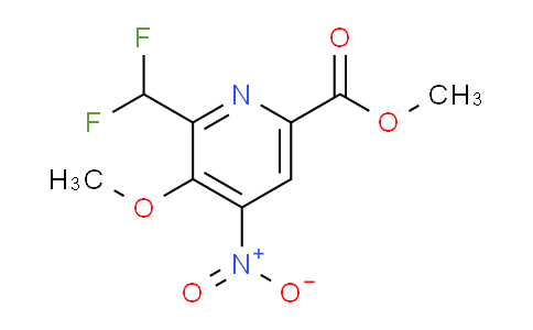 AM118192 | 1805466-52-7 | Methyl 2-(difluoromethyl)-3-methoxy-4-nitropyridine-6-carboxylate