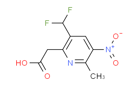 AM118193 | 1806885-76-6 | 5-(Difluoromethyl)-2-methyl-3-nitropyridine-6-acetic acid