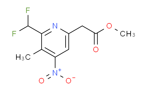 AM118203 | 1806885-81-3 | Methyl 2-(difluoromethyl)-3-methyl-4-nitropyridine-6-acetate