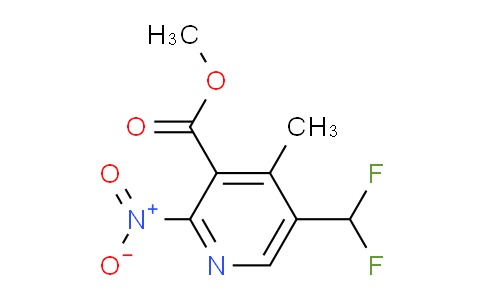 AM118206 | 1807141-63-4 | Methyl 5-(difluoromethyl)-4-methyl-2-nitropyridine-3-carboxylate