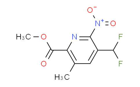 AM118208 | 1806963-67-6 | Methyl 3-(difluoromethyl)-5-methyl-2-nitropyridine-6-carboxylate