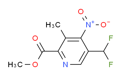 AM118210 | 1806039-98-4 | Methyl 5-(difluoromethyl)-3-methyl-4-nitropyridine-2-carboxylate