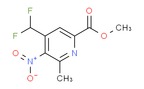 AM118215 | 1805067-62-2 | Methyl 4-(difluoromethyl)-2-methyl-3-nitropyridine-6-carboxylate