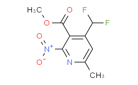 AM118220 | 1806963-90-5 | Methyl 4-(difluoromethyl)-6-methyl-2-nitropyridine-3-carboxylate