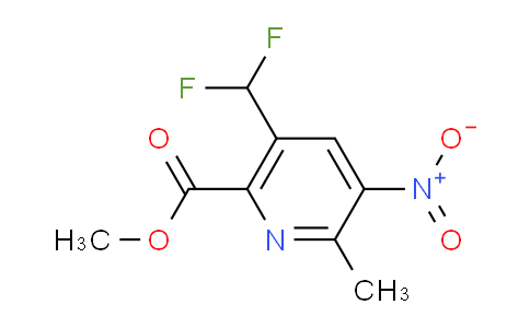 AM118226 | 1806040-22-1 | Methyl 5-(difluoromethyl)-2-methyl-3-nitropyridine-6-carboxylate
