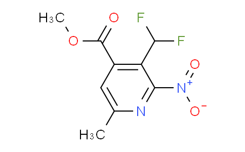 AM118229 | 1806884-70-7 | Methyl 3-(difluoromethyl)-6-methyl-2-nitropyridine-4-carboxylate