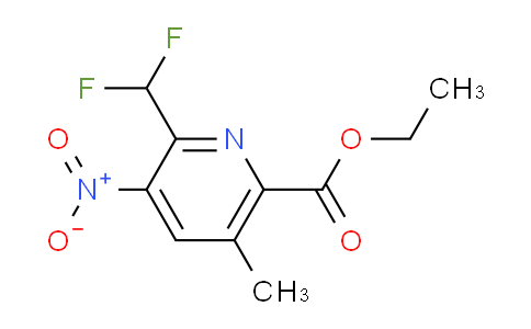 AM118241 | 1806884-87-6 | Ethyl 2-(difluoromethyl)-5-methyl-3-nitropyridine-6-carboxylate