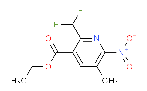 AM118242 | 1806964-25-9 | Ethyl 2-(difluoromethyl)-5-methyl-6-nitropyridine-3-carboxylate