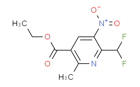 AM118243 | 1807040-00-1 | Ethyl 2-(difluoromethyl)-6-methyl-3-nitropyridine-5-carboxylate