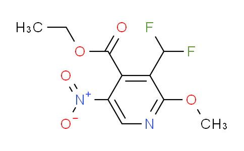 AM118246 | 1805436-41-2 | Ethyl 3-(difluoromethyl)-2-methoxy-5-nitropyridine-4-carboxylate