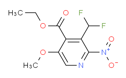 AM118252 | 1807140-09-5 | Ethyl 3-(difluoromethyl)-5-methoxy-2-nitropyridine-4-carboxylate
