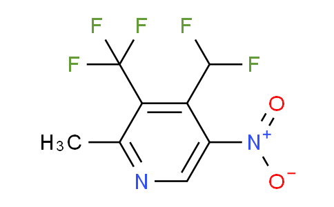 AM118255 | 1806961-59-0 | 4-(Difluoromethyl)-2-methyl-5-nitro-3-(trifluoromethyl)pyridine