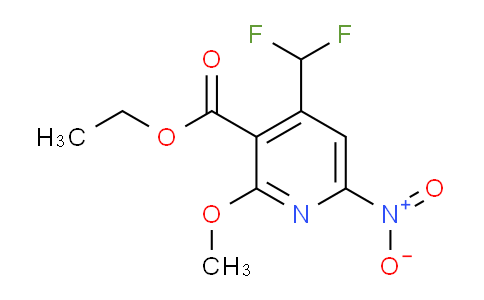 AM118257 | 1807140-63-1 | Ethyl 4-(difluoromethyl)-2-methoxy-6-nitropyridine-3-carboxylate