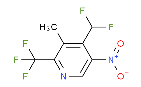 AM118260 | 1805442-56-1 | 4-(Difluoromethyl)-3-methyl-5-nitro-2-(trifluoromethyl)pyridine