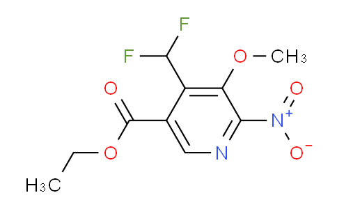 AM118261 | 1807140-66-4 | Ethyl 4-(difluoromethyl)-3-methoxy-2-nitropyridine-5-carboxylate