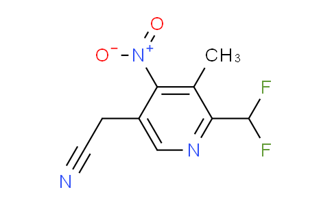 AM118266 | 1805551-47-6 | 2-(Difluoromethyl)-3-methyl-4-nitropyridine-5-acetonitrile
