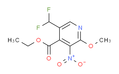 AM118269 | 1805557-12-3 | Ethyl 5-(difluoromethyl)-2-methoxy-3-nitropyridine-4-carboxylate