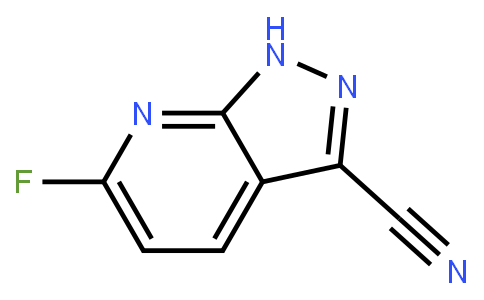 6-Fluoro-1H-Pyrazolo[3,4-b]pyridine-3-carbonitrile