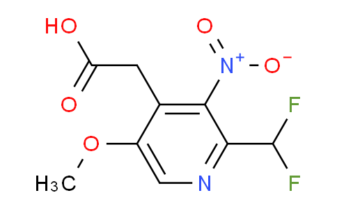 AM118282 | 1805618-37-4 | 2-(Difluoromethyl)-5-methoxy-3-nitropyridine-4-acetic acid