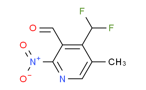 AM118286 | 1806884-38-7 | 4-(Difluoromethyl)-5-methyl-2-nitropyridine-3-carboxaldehyde