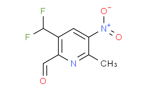 AM118287 | 1805468-54-5 | 5-(Difluoromethyl)-2-methyl-3-nitropyridine-6-carboxaldehyde