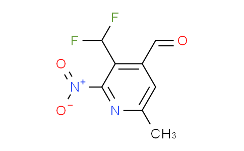 AM118290 | 1805624-84-3 | 3-(Difluoromethyl)-6-methyl-2-nitropyridine-4-carboxaldehyde