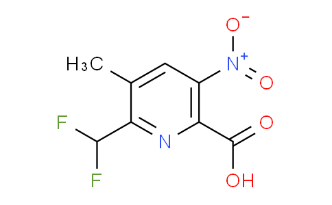 AM118292 | 1805612-28-5 | 2-(Difluoromethyl)-3-methyl-5-nitropyridine-6-carboxylic acid