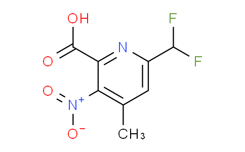 AM118298 | 1805559-67-4 | 6-(Difluoromethyl)-4-methyl-3-nitropyridine-2-carboxylic acid