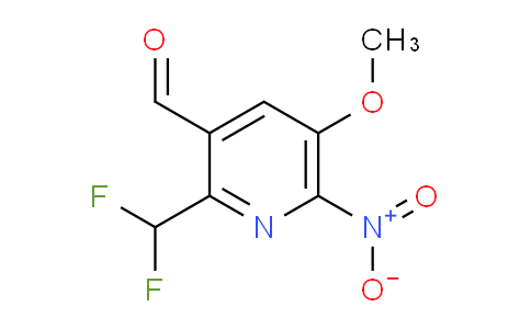 AM118299 | 1806989-20-7 | 2-(Difluoromethyl)-5-methoxy-6-nitropyridine-3-carboxaldehyde