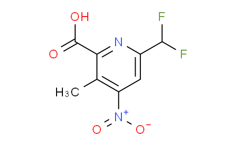 AM118308 | 1806039-70-2 | 6-(Difluoromethyl)-3-methyl-4-nitropyridine-2-carboxylic acid