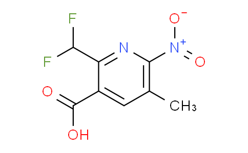 AM118309 | 1805442-58-3 | 2-(Difluoromethyl)-5-methyl-6-nitropyridine-3-carboxylic acid