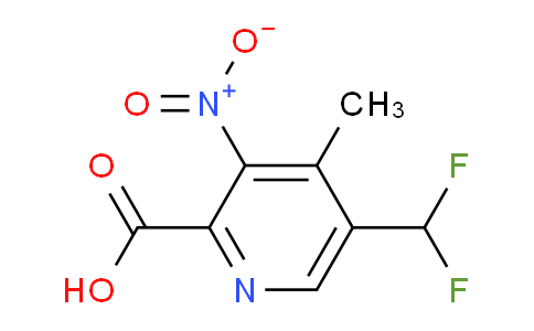 AM118322 | 1805559-77-6 | 5-(Difluoromethyl)-4-methyl-3-nitropyridine-2-carboxylic acid