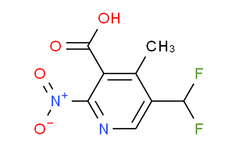 AM118323 | 1805469-07-1 | 5-(Difluoromethyl)-4-methyl-2-nitropyridine-3-carboxylic acid
