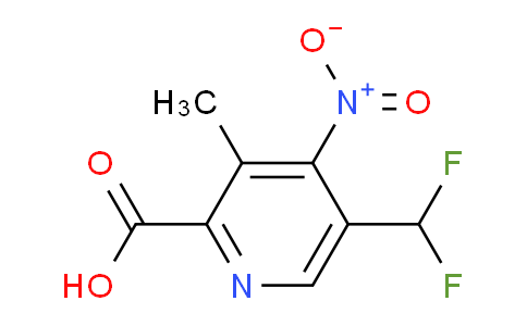 AM118325 | 1807140-52-8 | 5-(Difluoromethyl)-3-methyl-4-nitropyridine-2-carboxylic acid