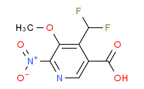 AM118331 | 1805466-48-1 | 4-(Difluoromethyl)-3-methoxy-2-nitropyridine-5-carboxylic acid