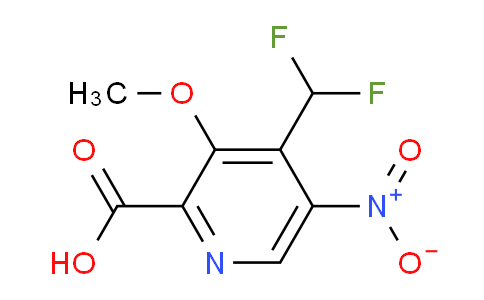 AM118333 | 1805263-05-1 | 4-(Difluoromethyl)-3-methoxy-5-nitropyridine-2-carboxylic acid
