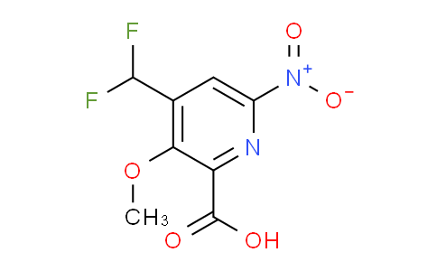 AM118335 | 1805612-64-9 | 4-(Difluoromethyl)-3-methoxy-6-nitropyridine-2-carboxylic acid