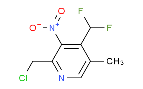 AM118338 | 1805267-29-1 | 2-(Chloromethyl)-4-(difluoromethyl)-5-methyl-3-nitropyridine